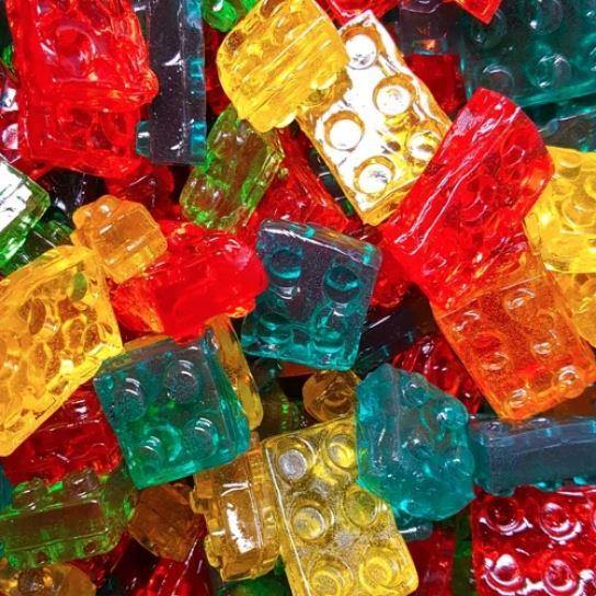Gummy Bricks.