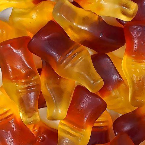 Gummy Cola Bottles.