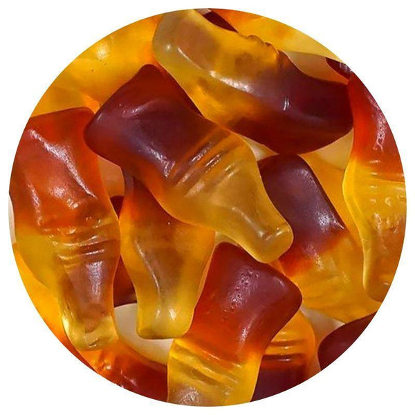 Gummy Cola Bottles.